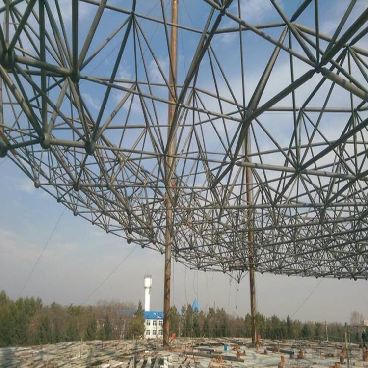 福建球形网架钢结构施工方案